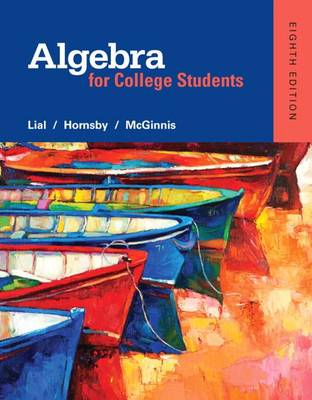 Book cover for Algebra for College Students Plus Mylab Math -- Access Card Package