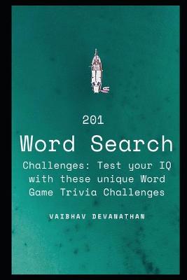Book cover for 201 Word Search Challenges