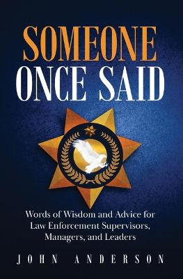 Book cover for Someone Once Said