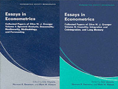 Book cover for Essays in Econometrics 2 Volume Paperback Set