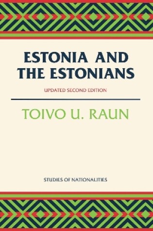 Cover of Estonia and the Estonians