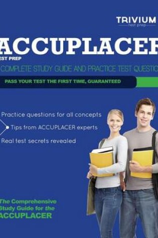 Cover of Accuplacer Test Prep