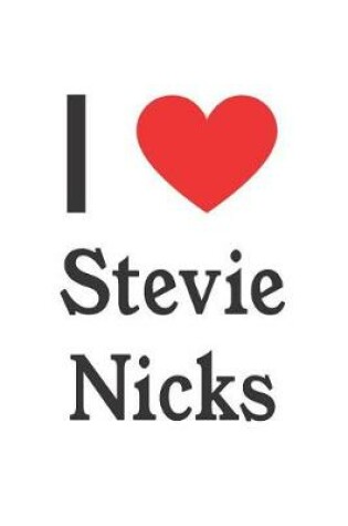 Cover of I Love Stevie Nicks