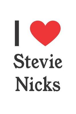 Book cover for I Love Stevie Nicks