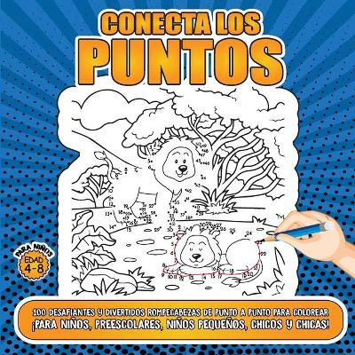 Book cover for Conecta los puntos para ninos de 4 a 8 anos