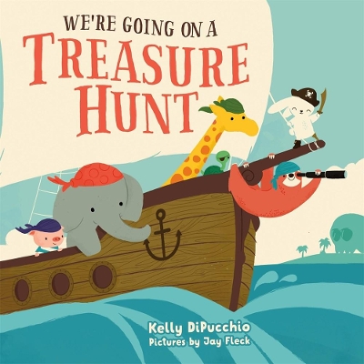 Book cover for We're Going on a Treasure Hunt