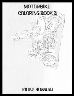 Book cover for Motorbike Coloring book 3