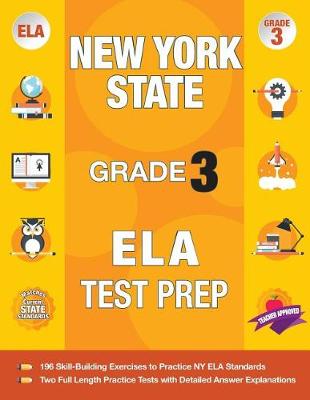 Book cover for New York State Grade 3 Ela Test Prep