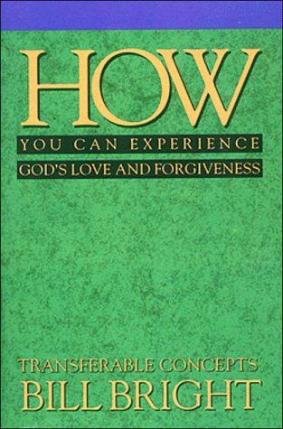 Book cover for How You Can Experience God's Love and Forgiveness