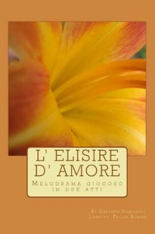 Cover of L' Elisire D' Amore