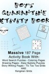 Book cover for Boy's Quarantine Activity Book