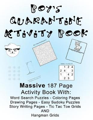 Cover of Boy's Quarantine Activity Book