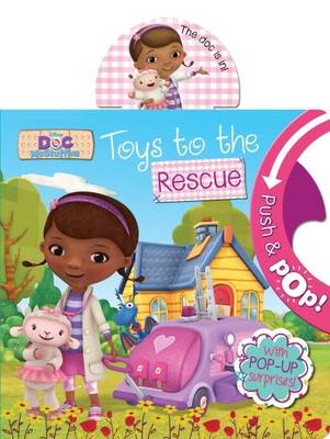 Book cover for Disney Doc Mcstuffins Push and Pop Board Book