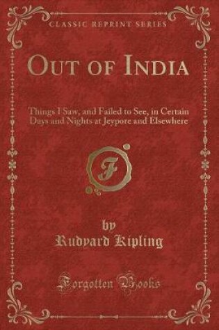 Cover of Out of India