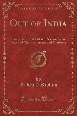 Book cover for Out of India