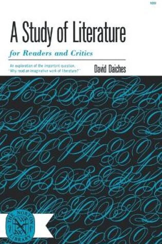 Cover of A Study of Literature for Readers and Critics