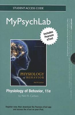 Cover of Physiology of Behavior Student Access Code