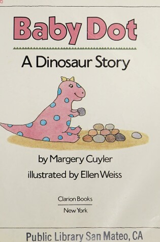 Cover of Baby Dot a Dinosaur Story