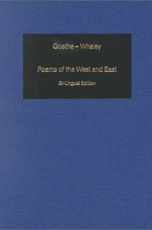 Cover of Poems of the West and the East