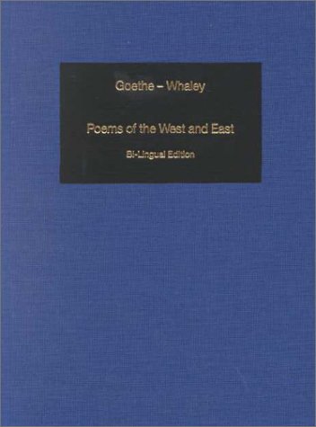 Book cover for Poems of the West and the East