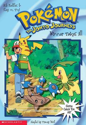 Book cover for Winner Takes All Pokemon Chapter Book