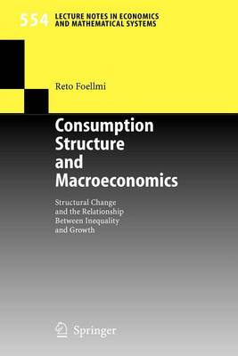 Book cover for Consumption Structure and Macroeconomics