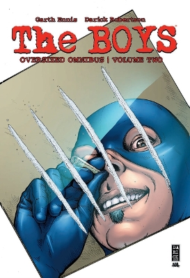 Book cover for THE BOYS Oversized Hardcover Omnibus Volume 2