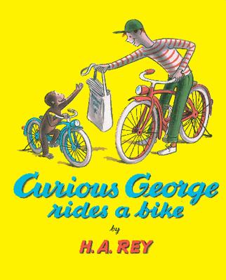 Book cover for Curious George Rides a Bike