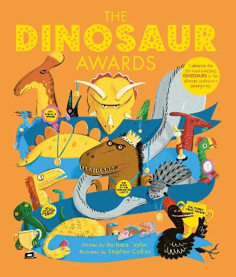Book cover for The Dinosaur Awards