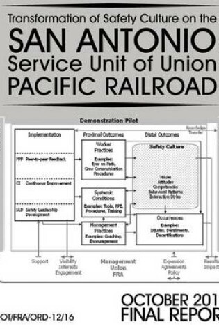 Cover of Transformation of Safety Culture on the San Antonio Service Unit of Union Pacific Railroad
