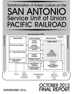 Book cover for Transformation of Safety Culture on the San Antonio Service Unit of Union Pacific Railroad