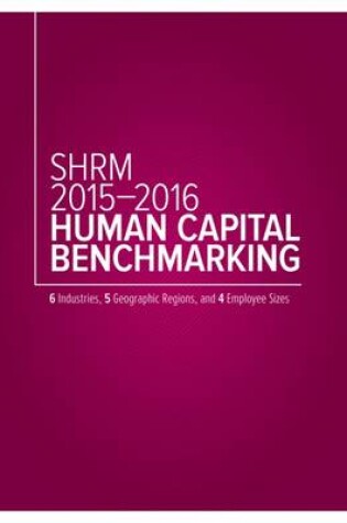 Cover of SHRM 2015-2016 Human Capital Benchmarking