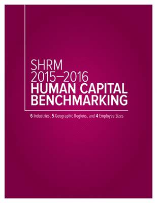 Book cover for SHRM 2015-2016 Human Capital Benchmarking