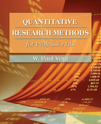 Book cover for Quantitative Research Methods for Professionals in Education and Other Fields