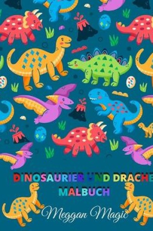 Cover of Dinosaurier und Drache (Malbuch)
