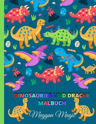 Book cover for Dinosaurier und Drache (Malbuch)