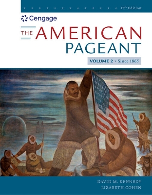 Book cover for Mindtap for Kennedy/Cohen's American Pageant, 1 Term Printed Access Card