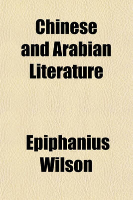 Book cover for Chinese and Arabian Literature