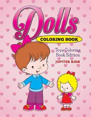 Book cover for Dolls Coloring Book