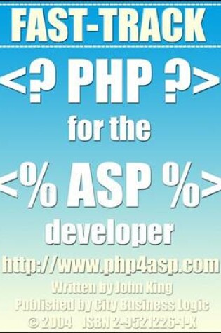 Cover of Fast-Track PHP for the ASP Developer