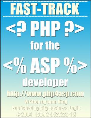 Book cover for Fast-Track PHP for the ASP Developer