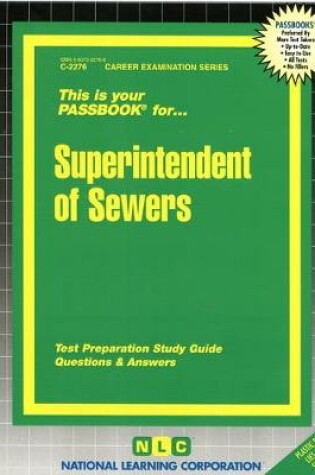 Cover of Superintendent of Sewers