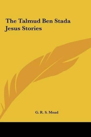 Cover of The Talmud Ben Stada Jesus Stories