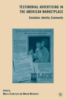 Book cover for Testimonial Advertising in the American Marketplace