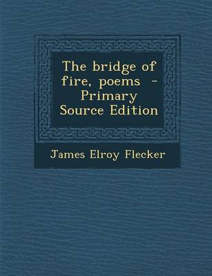 Book cover for Bridge of Fire, Poems