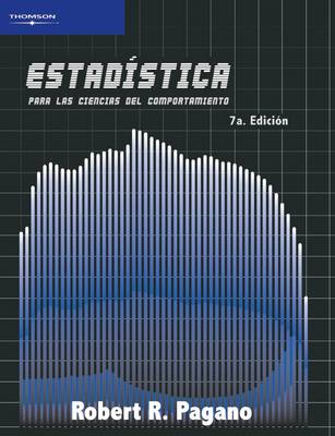 Book cover for Estadistica Para Las Ciencias Del Comportamiento