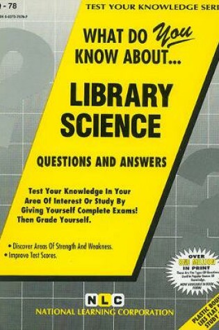 Cover of LIBRARY SCIENCE