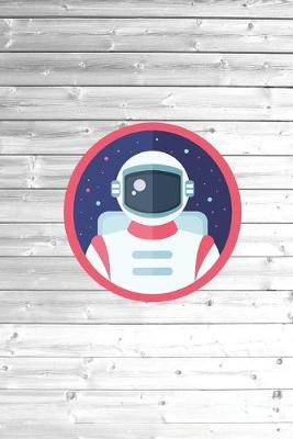 Book cover for Astronaut Outer Space - Space Man - Space Suit - Stars Planets - Journal