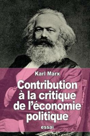 Cover of Contribution a la critique de l'economie politique