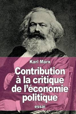 Book cover for Contribution a la critique de l'economie politique